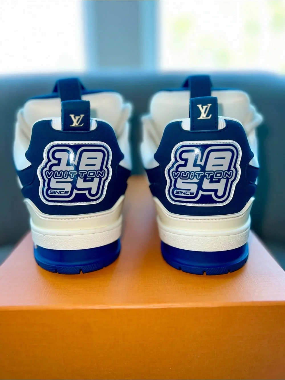 LV Designer Skate Sneaker - 1ACF1X… LV sz8 and fits US 9.5/10